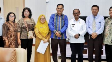 Panitia Mubes ke-29 GPDI Tahun 2025 Berkunjung Ke Pemkab Simalungun Diterima PLT. Bupati Simalungun