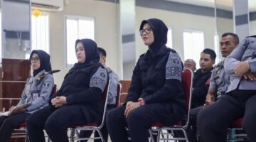 Berikan Penguatan, Kalapas Perempuan Bandung Tekankan Strategi Pengamanan Bagi Petugas